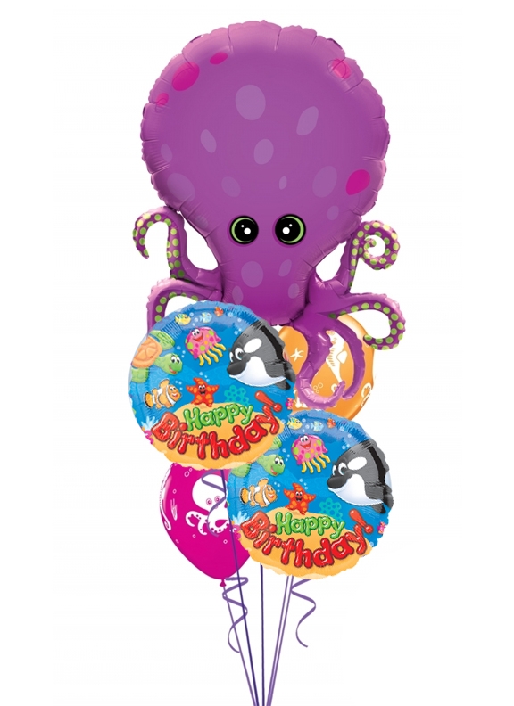 Tropical Luau Sea Octopus Bouquet 2