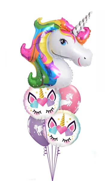Unicorn Bubbles Birthday Bouquet 17