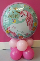 Unicorn Pink Balloon Centerpiece 26 