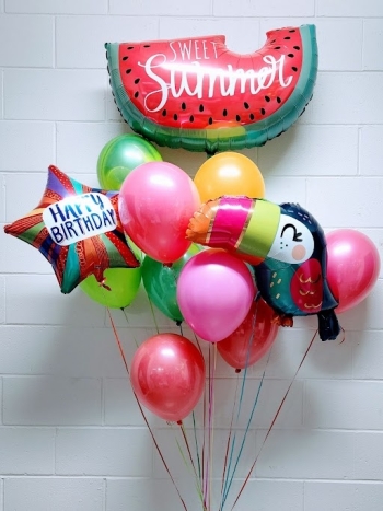 Wallowing In Wonderful Watermelon Birthday Bouquet