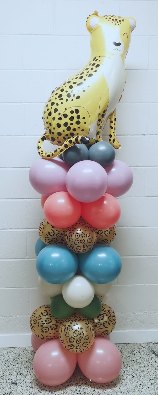 Water Weight Cheetah Stand Up - No Internal Structure