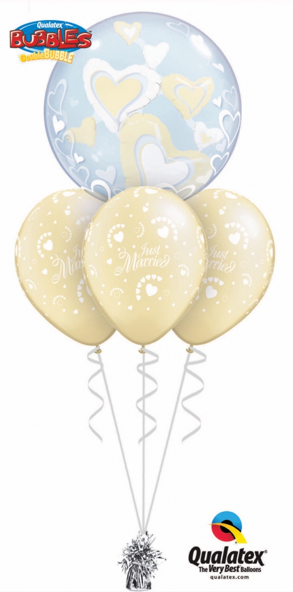 Wedding Bouquet Hearts 24