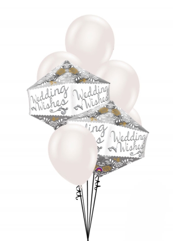 Wedding Wishes Balloon Bouquet