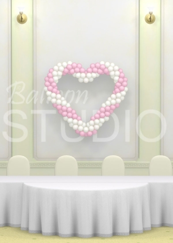 [5FT] Hanging Wedding Wall Heart Decor 