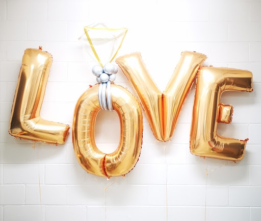 Wedding Ring Love Backdrop