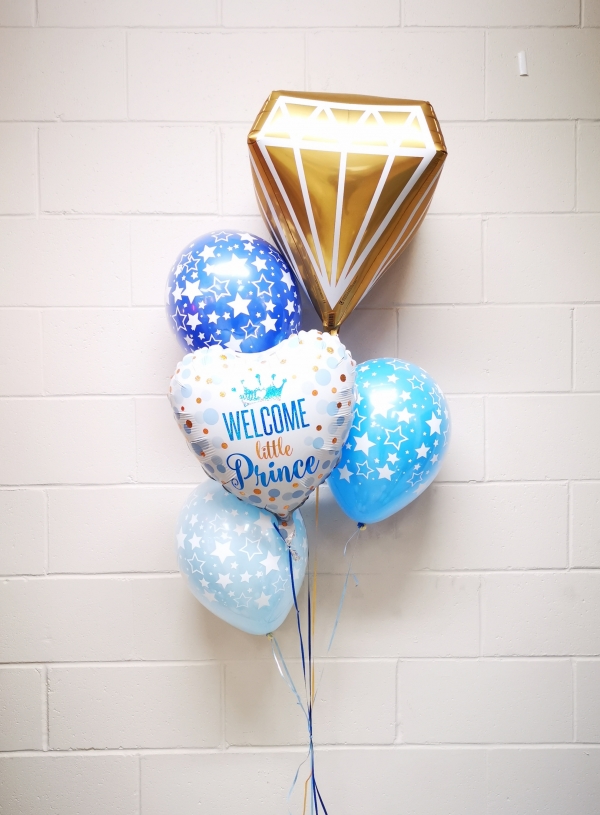 Welcome Little Prince Diamond Bouquet