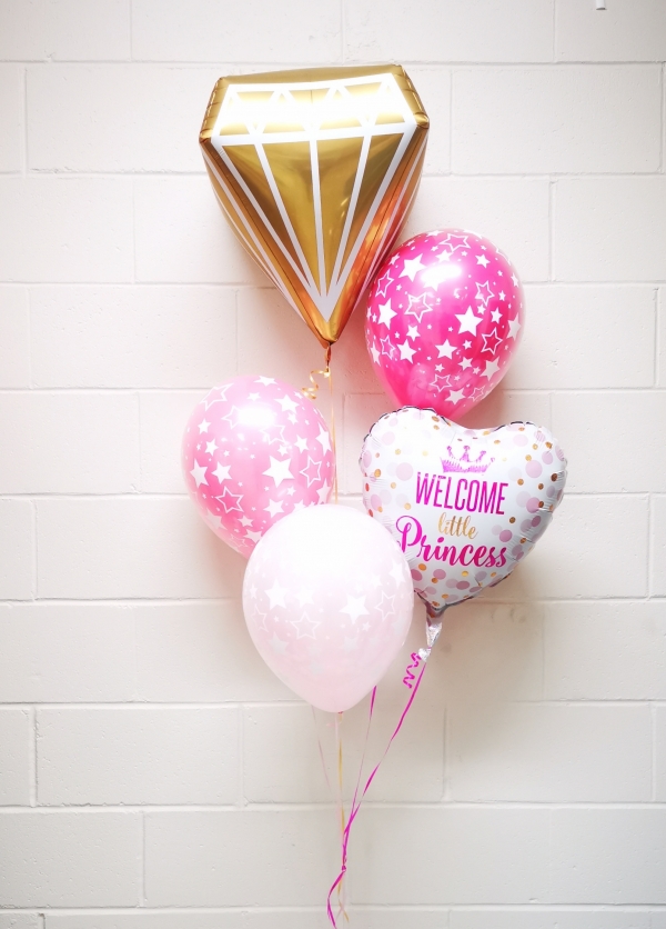 Welcome Little Princess Diamond Bouquet