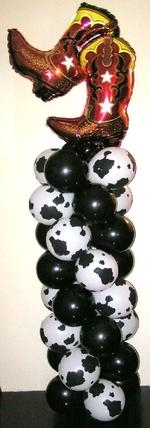 7FT Western Cowboy Boots Column INDOOR
