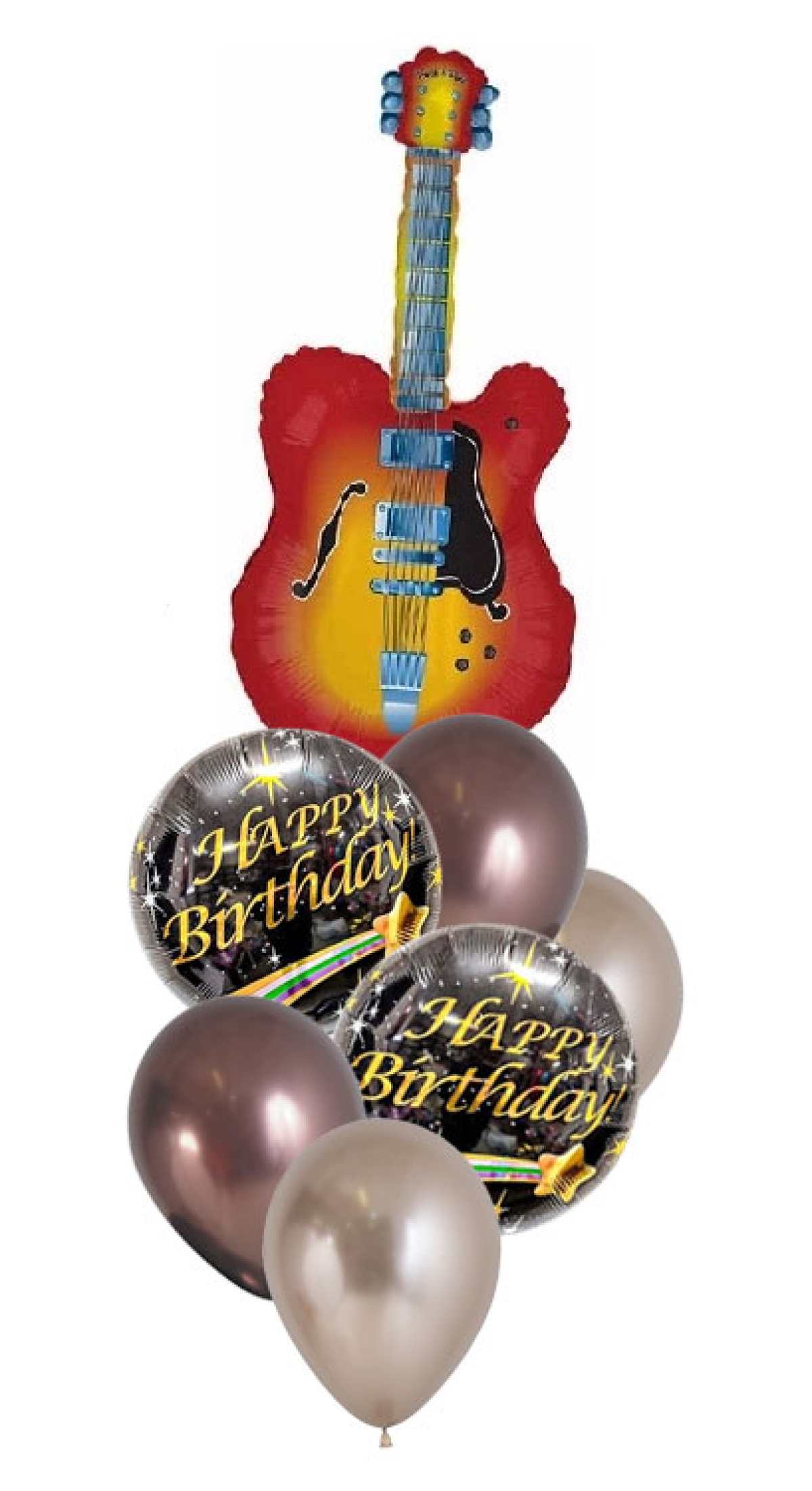 Electric Guitar Musician Balloon Bouquet