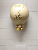 What Will It Bee Gender Reveal 36 inch Balloon - Honeybee Themed