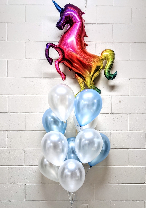 Winter Wonderland Unicorn Birthday Bouquet