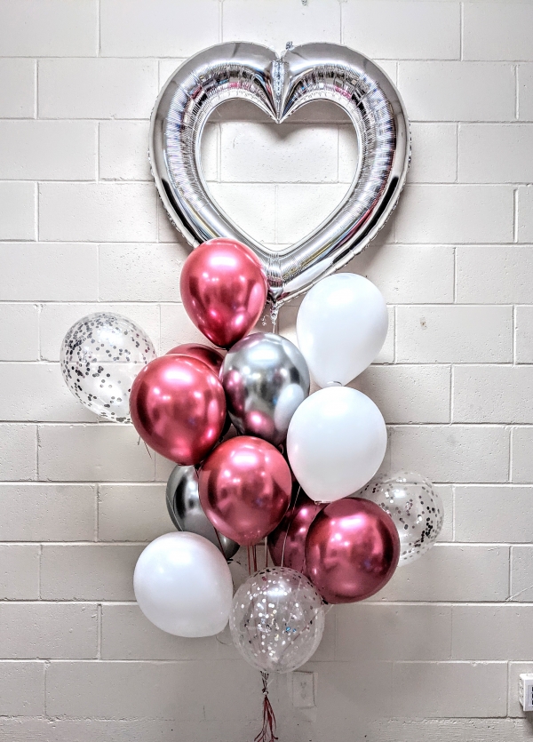 You Are My Colour In A Grey World Balloon Bouquet