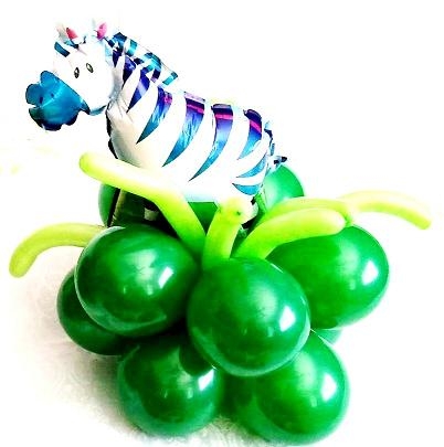 Zebra Centerpiece 1